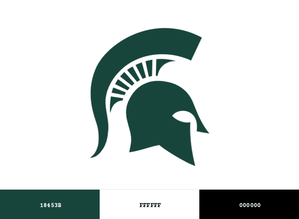Michigan State Spartans brand color palette
