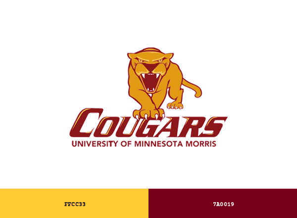 Minnesota Morris Cougars brand color palette