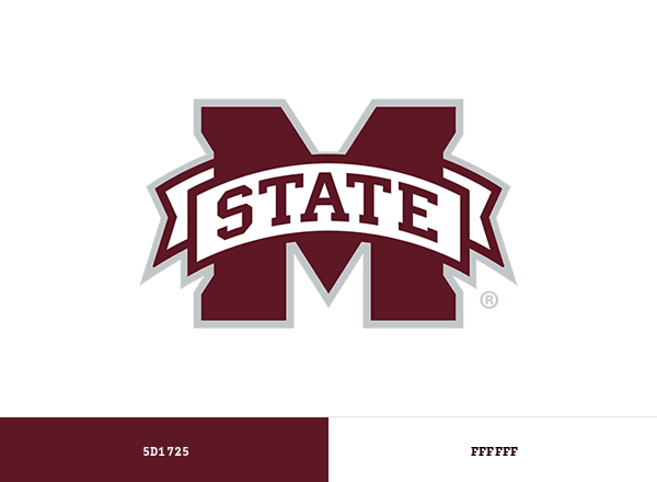 Mississippi State Bulldogs brand color palette
