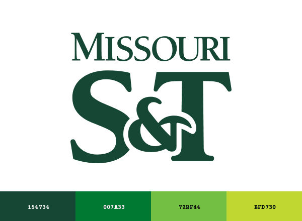 Missouri University of Science and Technology brand color palette