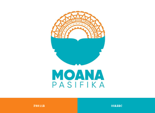 Moana Pasifika brand color palette