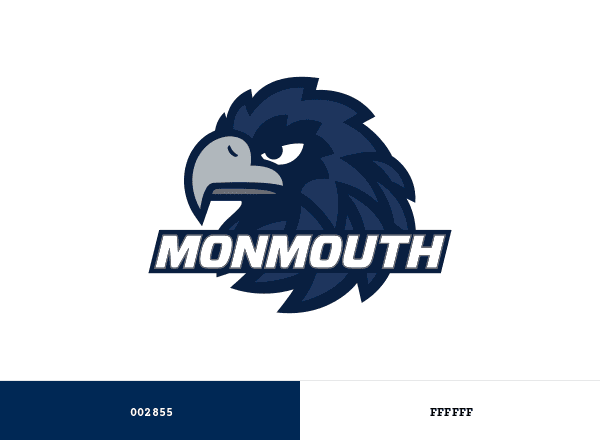 Monmouth Hawks brand color palette