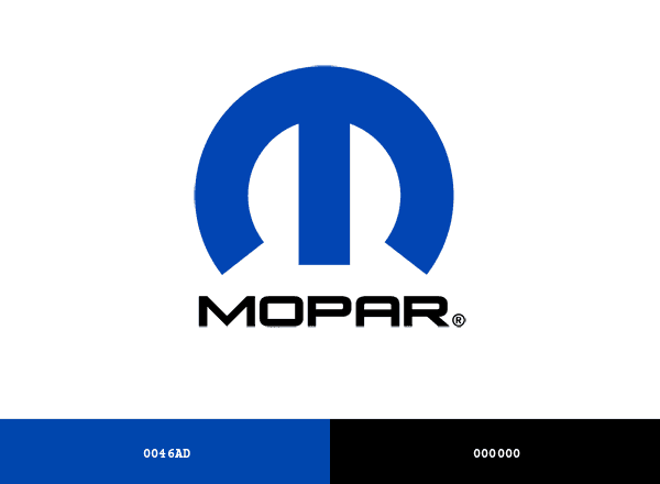 Mopar brand color palette