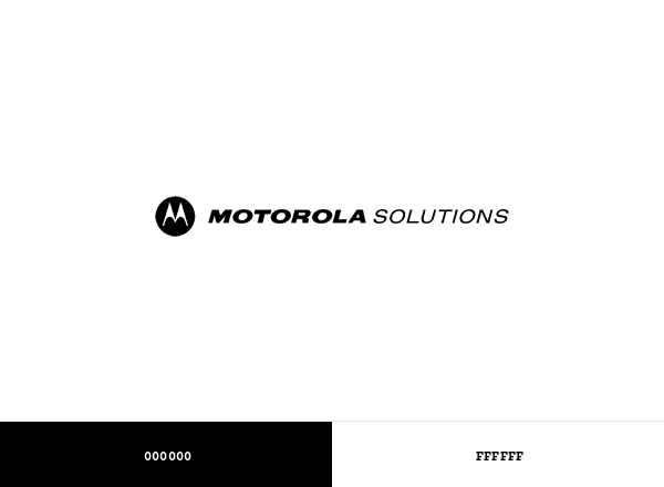 Motorola Solutions brand color palette
