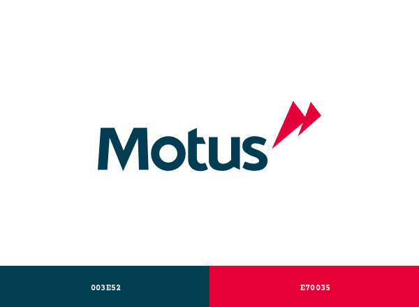 Motus brand color palette