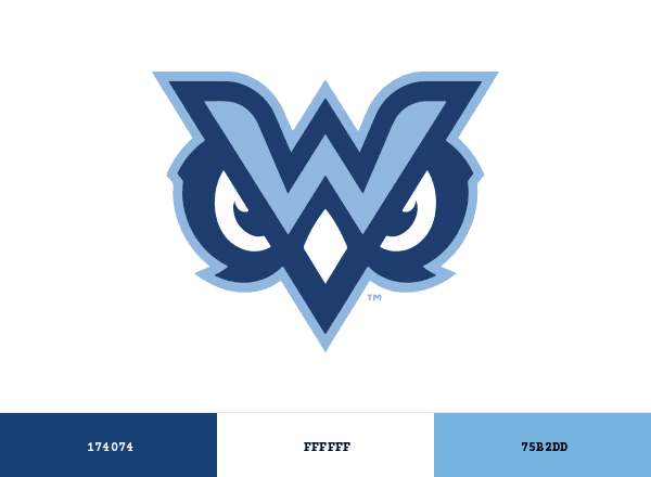 MUW Owls brand color palette