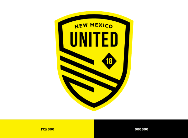 New Mexico United brand color palette