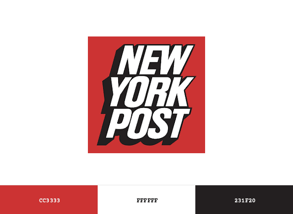 New York Post brand color palette