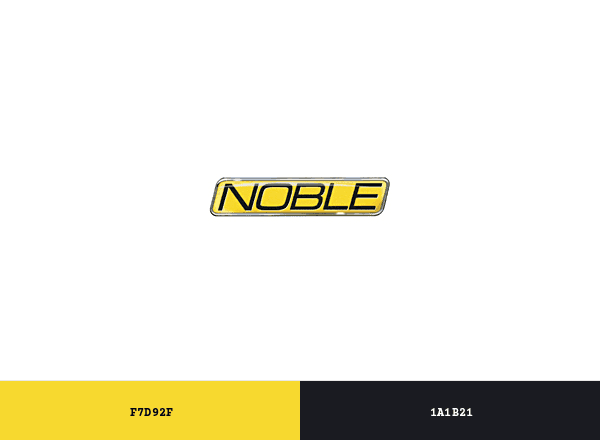 Noble Automotive brand color palette