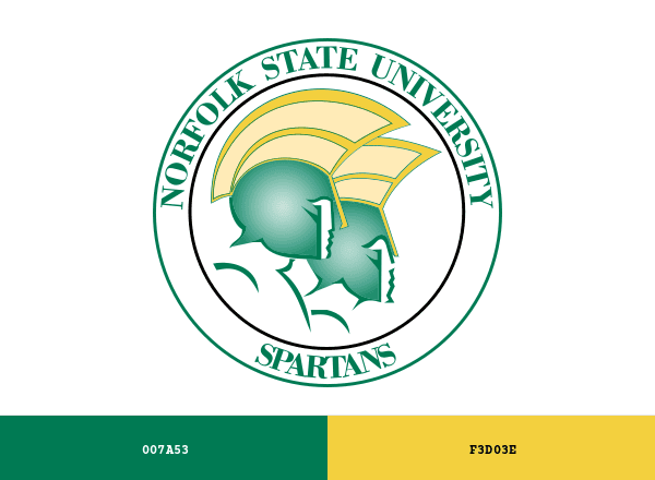 Norfolk State Spartans brand color palette