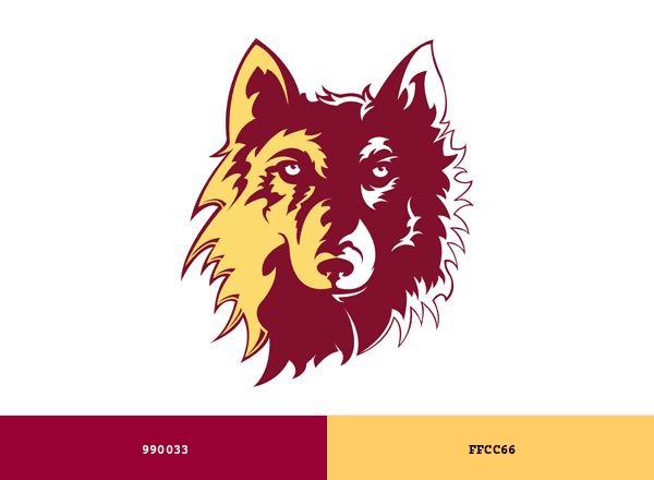 Northern State Wolves brand color palette