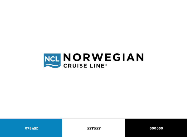 Norwegian Cruise Line brand color palette