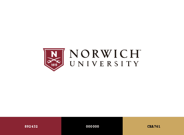 Norwich University brand color palette
