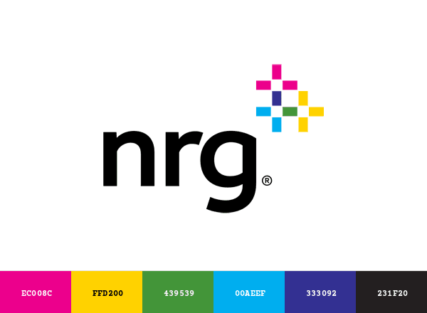 NRG Energy brand color palette