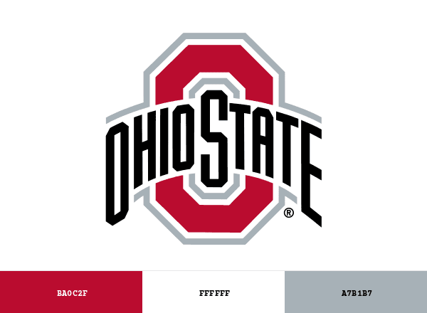 Ohio State Buckeyes brand color palette
