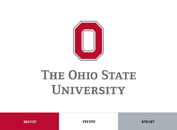 Ohio State University brand color palette