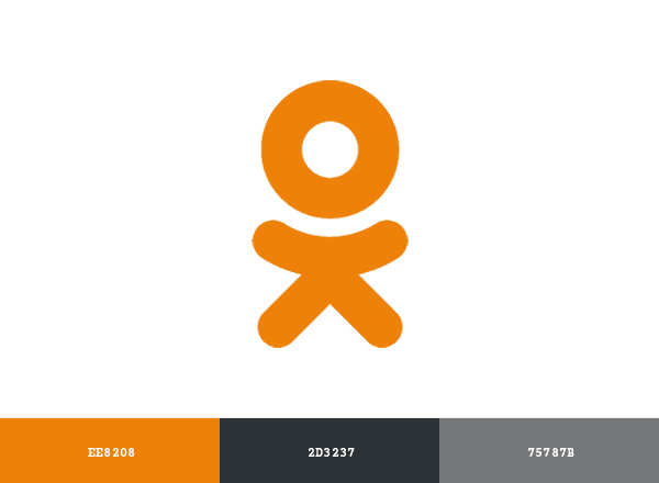 OK (Odnoklassniki) brand color palette