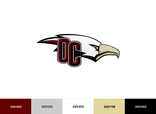 Oklahoma Christian Eagles brand color palette
