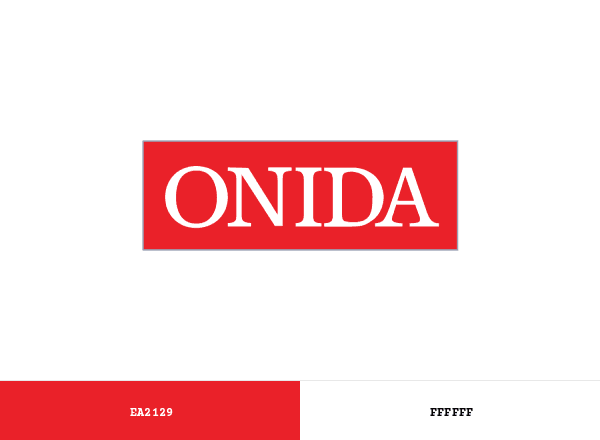 Onida brand color palette