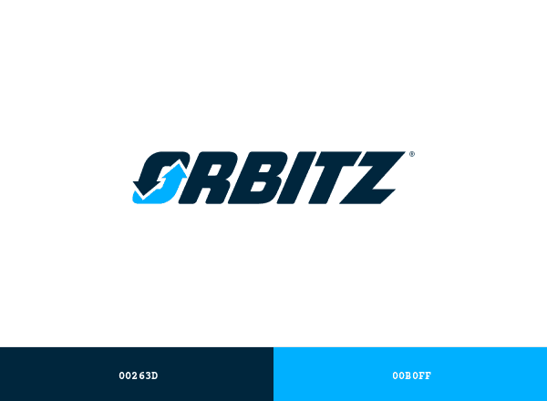 Orbitz brand color palette