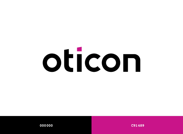 Oticon brand color palette