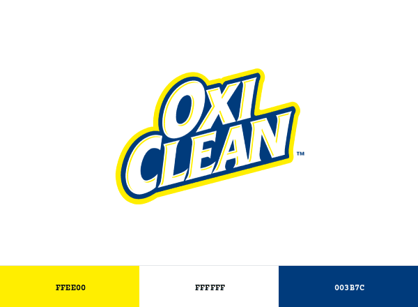 OxiClean brand color palette