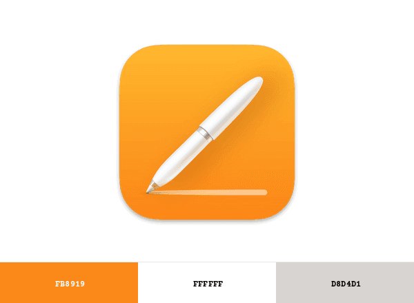 Pages brand color palette
