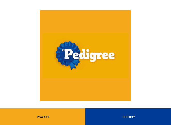 Pedigree brand color palette