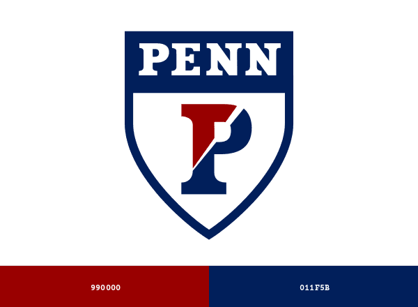 Penn Quakers brand color palette