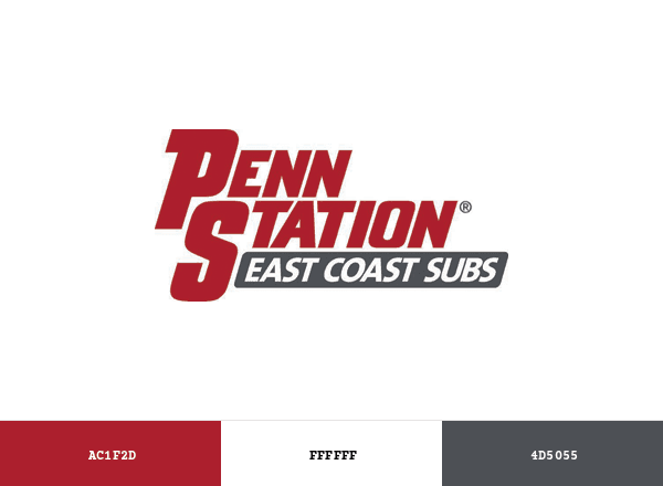 Penn Station brand color palette