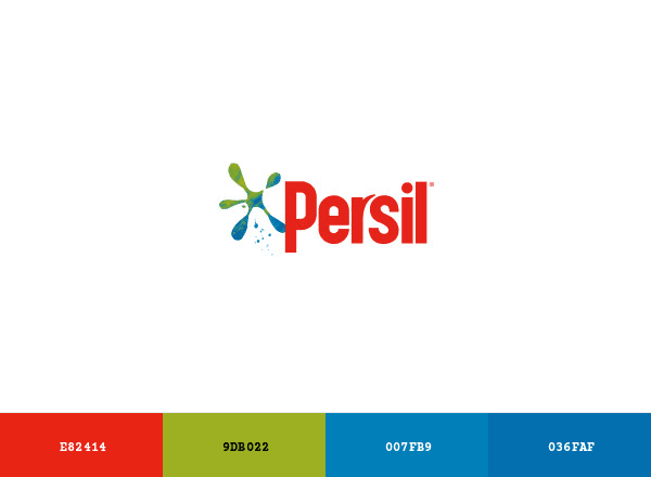Persil brand color palette