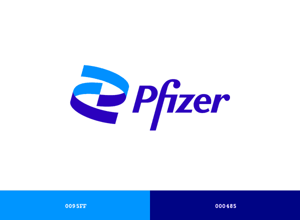 Pfizer brand color palette