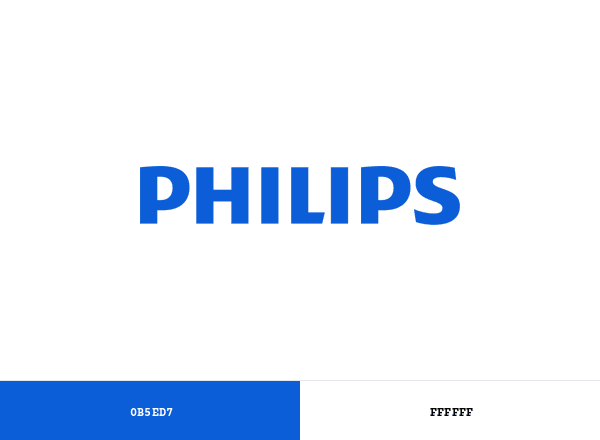 Philips brand color palette