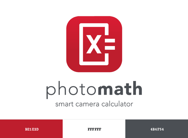 Photomath brand color palette