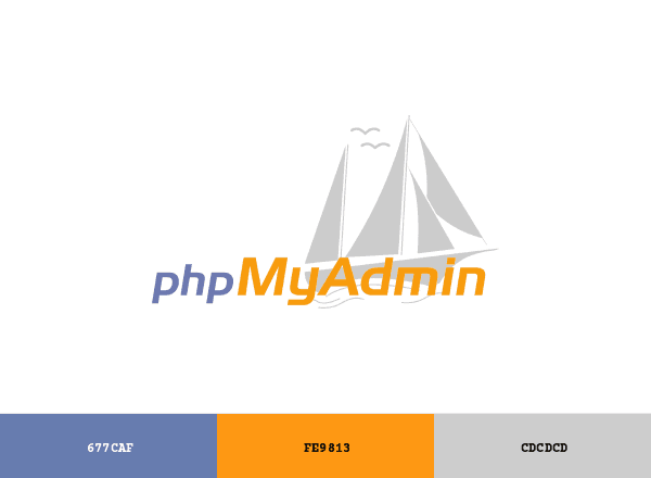 phpMyAdmin brand color palette