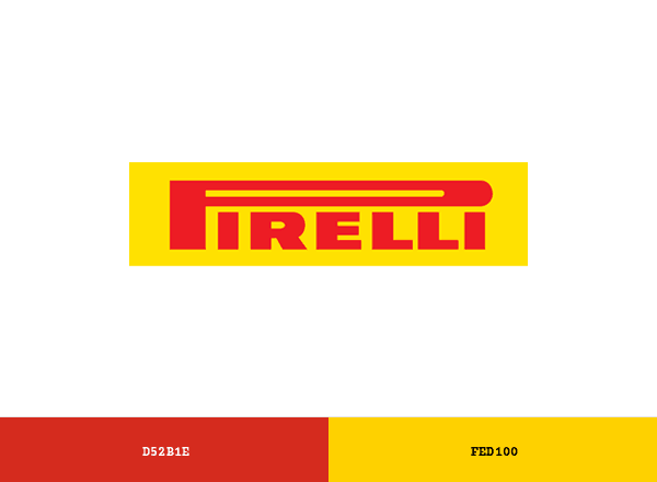 Pirelli brand color palette