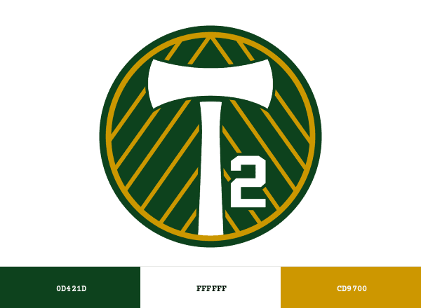 Portland Timbers 2 brand color palette