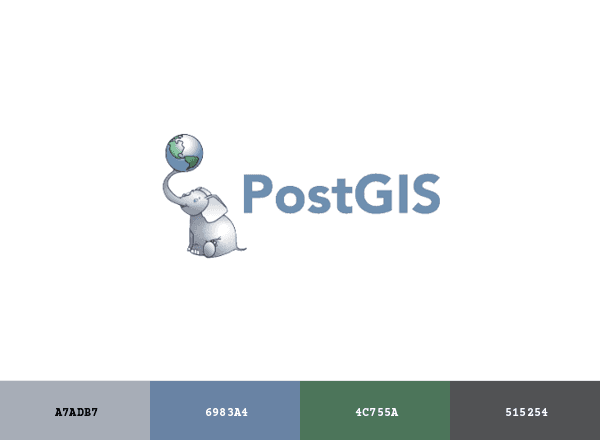 PostGIS brand color palette