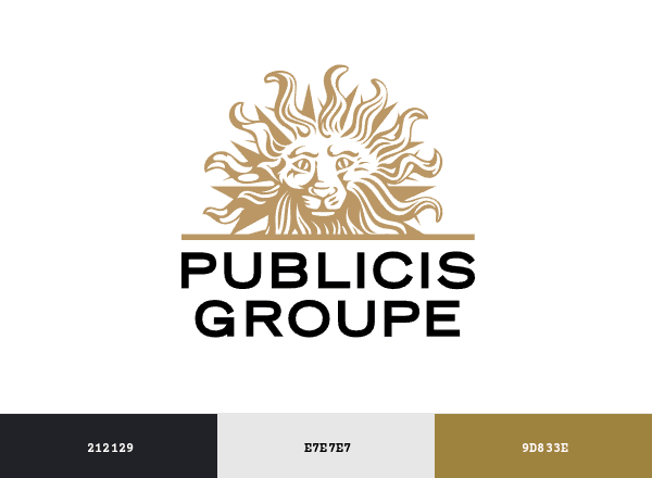 Publicis Groupe brand color palette