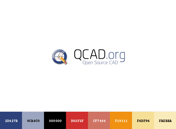 QCad brand color palette