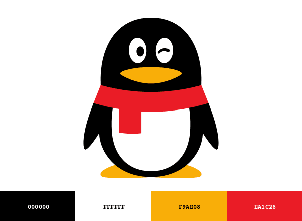 QQ brand color palette
