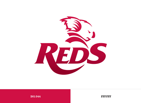 Queensland Reds brand color palette
