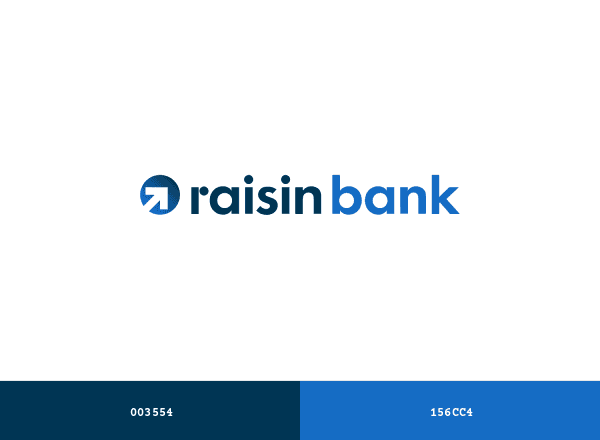 Raisin Bank AG brand color palette