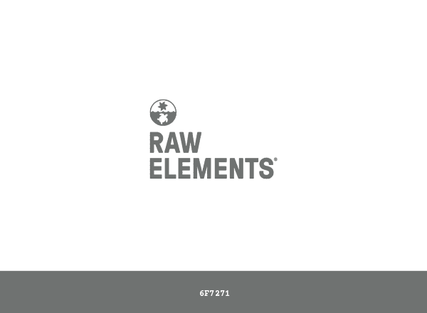Raw Elements brand color palette