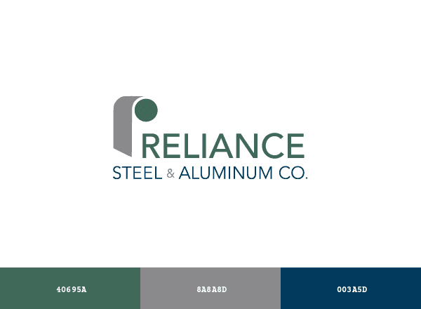 Reliance Steel & Aluminum brand color palette
