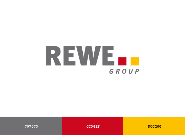 REWE Group brand color palette