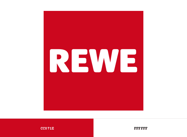 REWE brand color palette