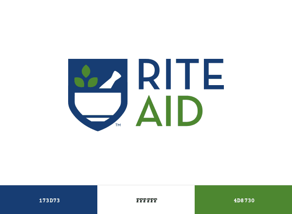 Rite Aid brand color palette