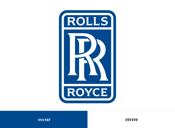 Rolls Royce brand color palette