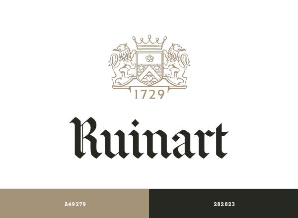 Ruinart brand color palette